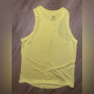 all in motion Soft Yellow Performance Tank Top